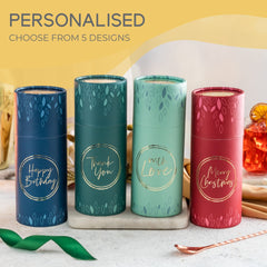 Wild Berry Gin with Personalised Presentation Box - Premium Alcohol Gift Set