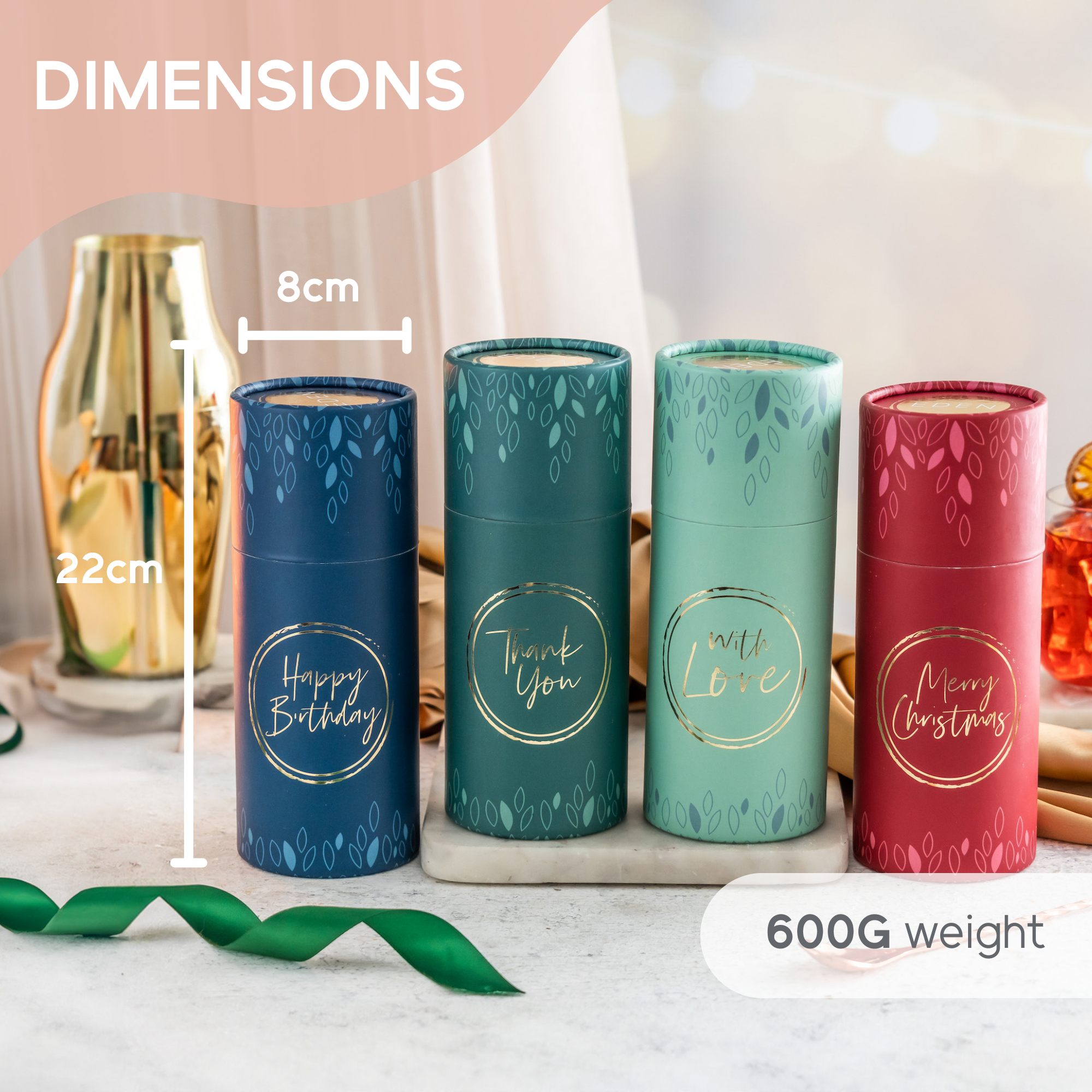Wild Berry Gin with Personalised Presentation Box - Premium Alcohol Gift Set