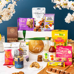 New Baby Luxury Food Hamper, Thoughtful Gift