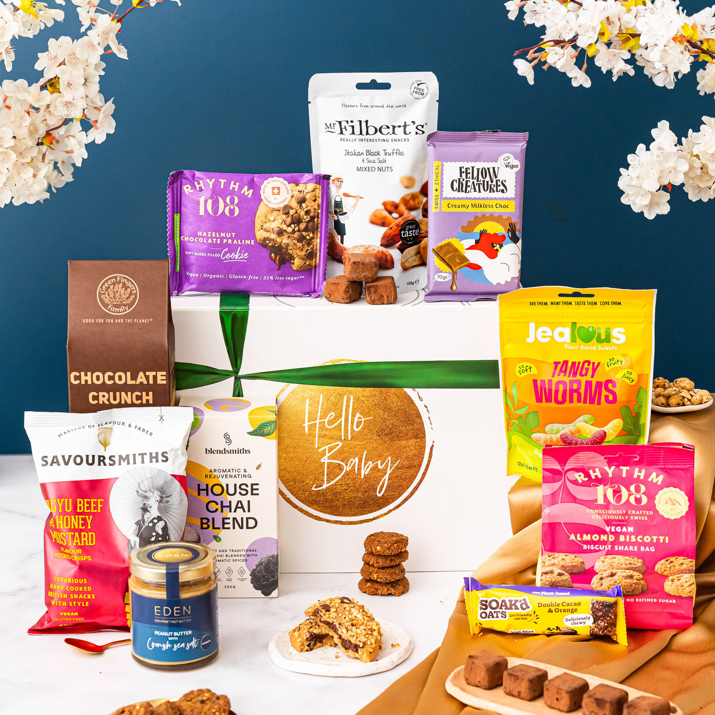 New Baby Luxury Food Hamper, Thoughtful Gift