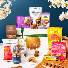 New Baby Luxury Food Hamper, Thoughtful Gift