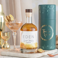 Ginger Whisky with Personalised Presentation Box - Sophisticated Letterbox Gift For Him