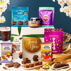 Thank You Luxury Chocolate Hamper, Personalised Gift